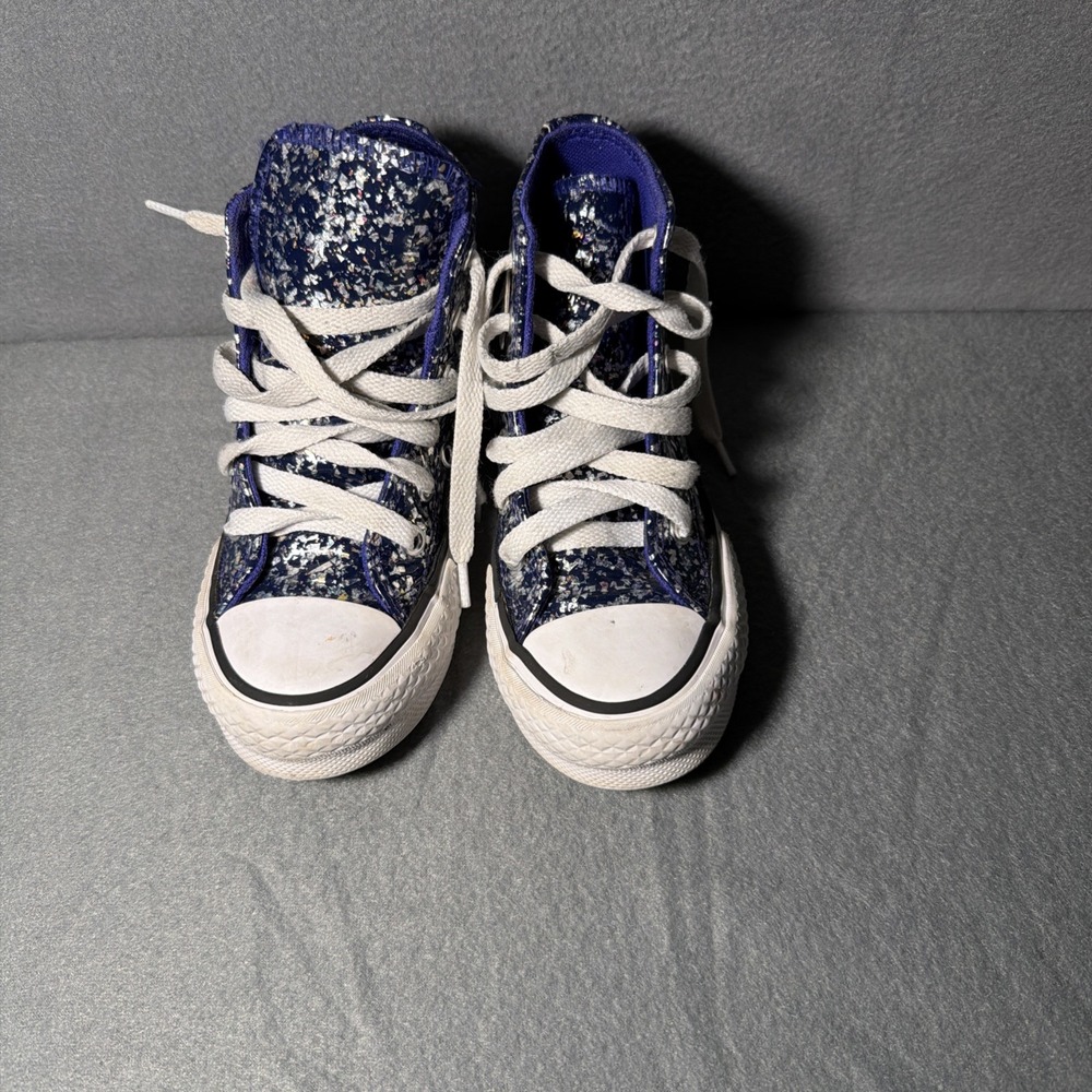 Converse Chuck Taylor All Star EVA Lift Glitter High Top Kids Size 10.5